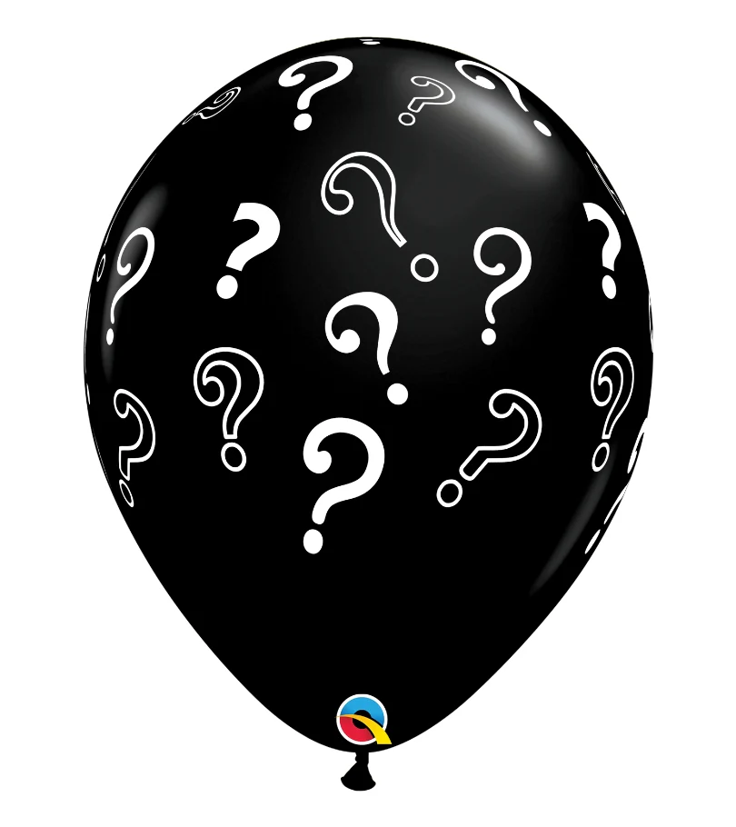 He? or She? latex balloons