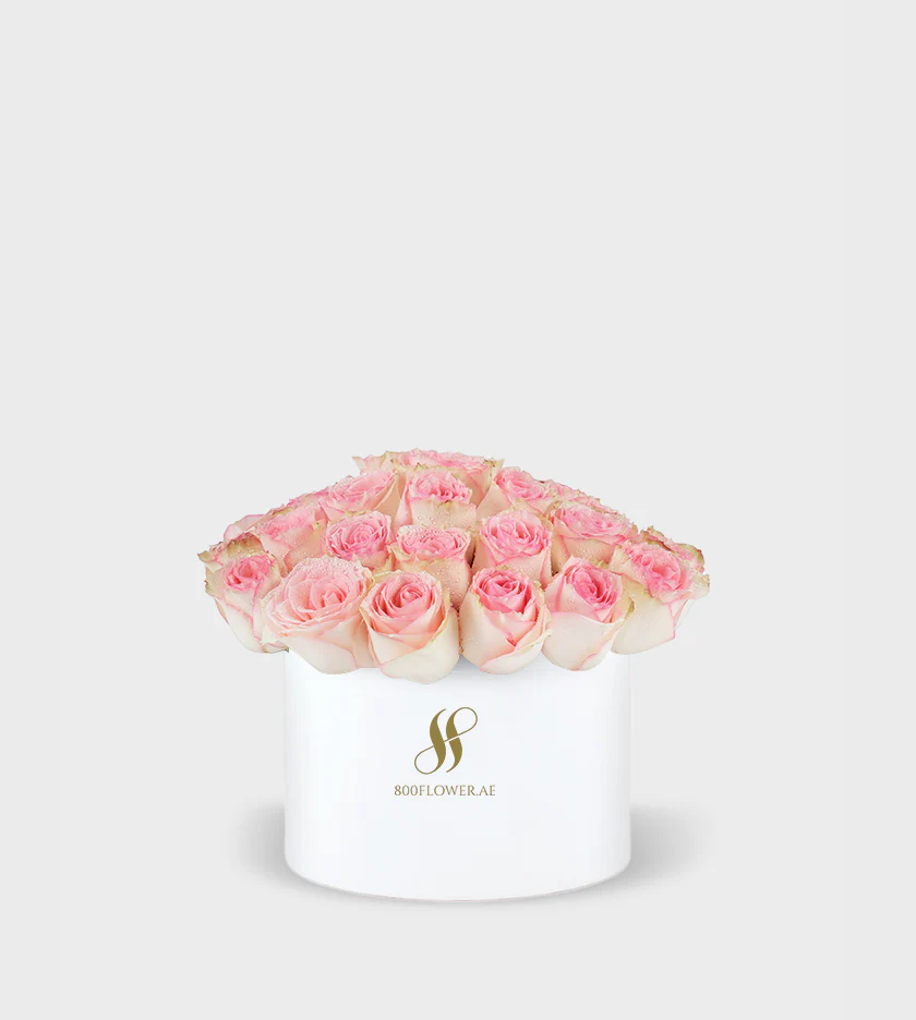 Pink Rose Medium Round Box - Image 2