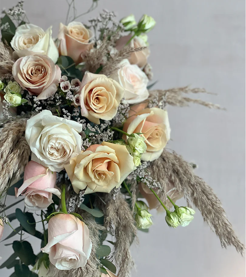 Rustic Romantic Bridal Bouquet - Image 3