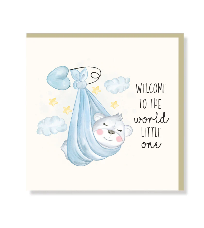 Welcome To The World Little One Premium Card