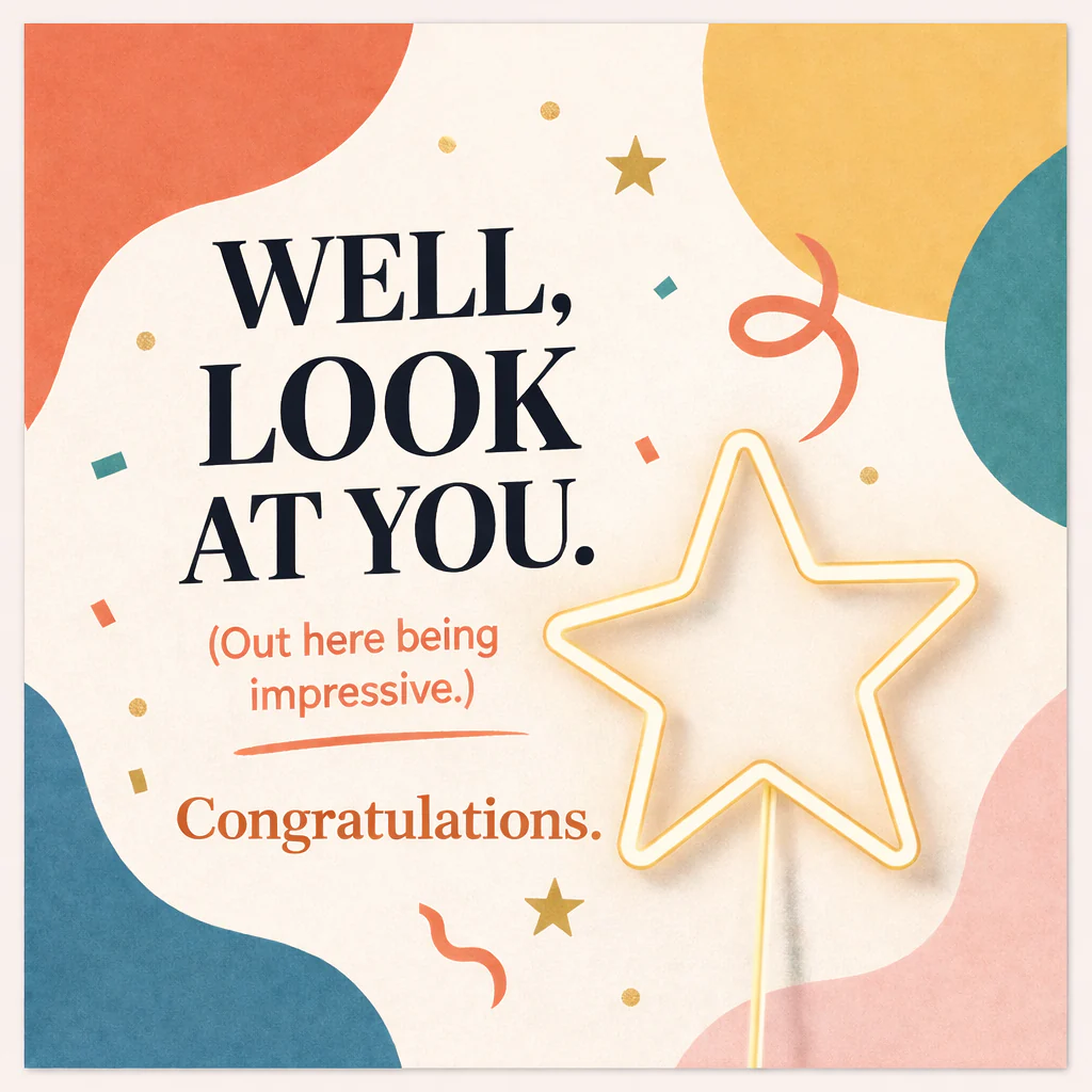 Well Look At You